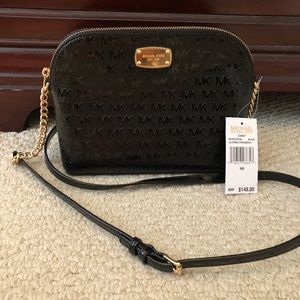 Michael Kors Black Cindy Crossbody (New with Tag)